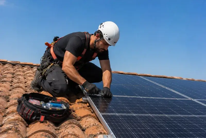 Maintenance et monitoring de panneaux solaires à Molières