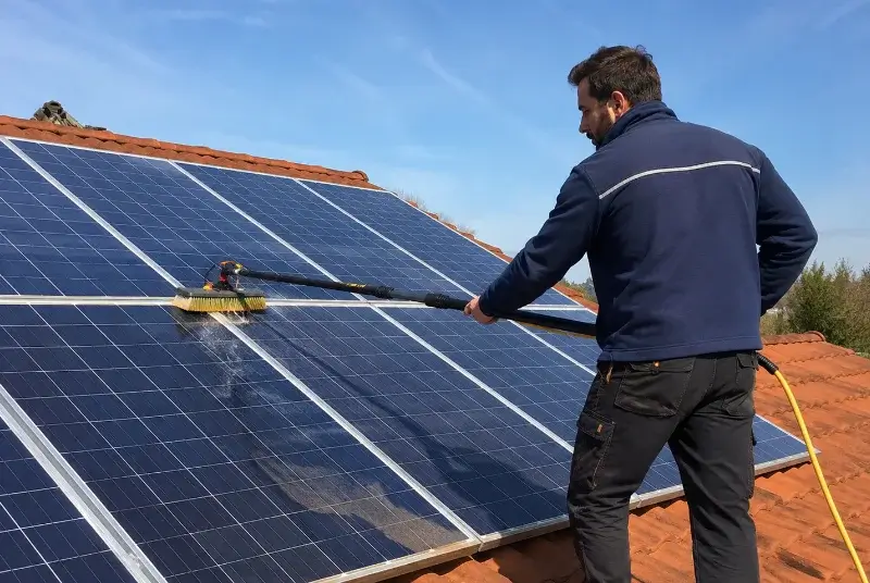 Nettoyage et entretien de panneaux solaires à Molières