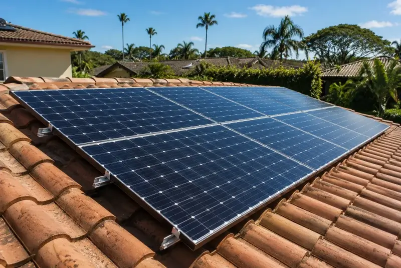 Installation de panneaux solaires à Molières
